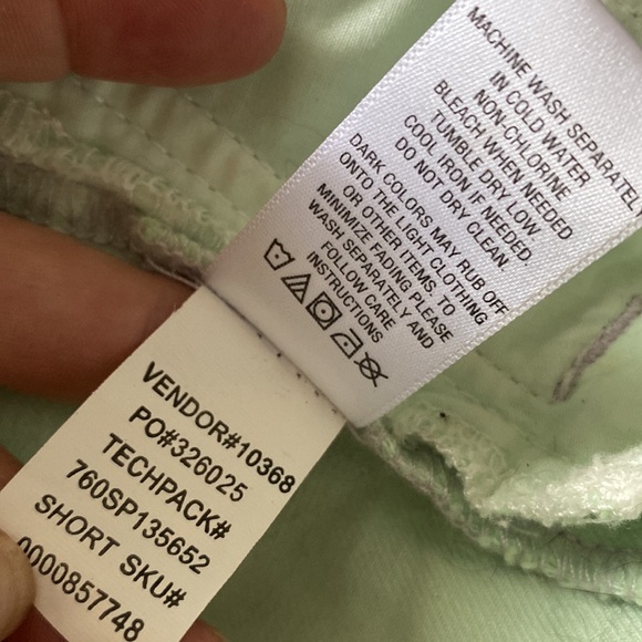 Bullhead Black distressed ombre denim jkt XL lilac green white chrome grommets - Picture 10 of 10